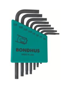 Torx [R] ชุดประแจแอลสั้น 8 ชิ้น (T6-T25)