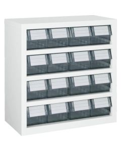 ตู้แร็คแนวนอน M ประเภท 592X307XH609 4 แถว 4 ขั้น W