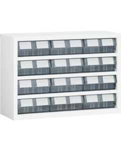 ตู้แร็คแนวนอน M ประเภท 854X307XH609 3 แถว 4 ขั้น W