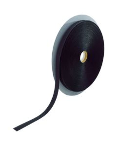 เทปตีนตุ๊กแก A ด้านสำหรับเย็บ 16mm x 25m สีดำ