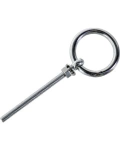 Stainless Steel Round Ring with Bolt Nut & Washer Metric Thread