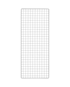 ตาข่ายสำหรับชั้นวางพร้อมอุปกรณ์โลหะ 600 x 1500 ดำ