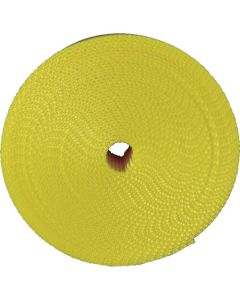 กระดิ่งไนล่อน 1.2t x 25mm x 5m สีเหลือง