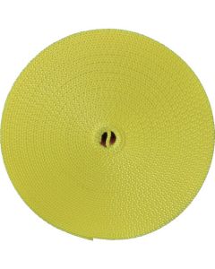 กระดิ่งไนล่อน 1.6t x 30mm x 10m สีเหลือง