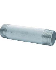 Double Long Nipple (stainless steel)