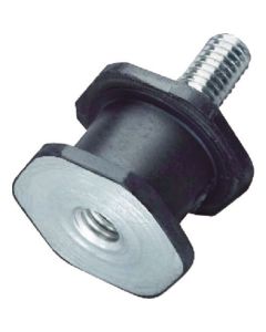 Hexagonal Vibration-proof Rubber Single Bolt Type