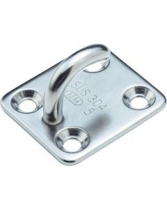 Open eye plate