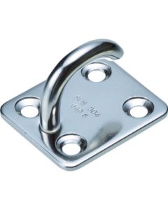Open eye plate
