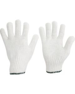 ถุงมือผ้าฝ้ายพิเศษ No. 5 ชนิดฟอกขาว (2 ชิ้น/600g) 12 คู่