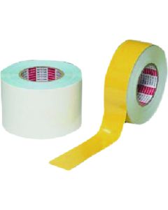 เทปตีเส้นพื้นเรียบ กว้าง 50มม. x 50ม. สีเหลือง