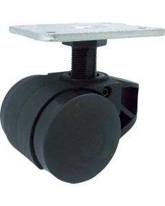 Height Adjustable Dual Wheel Caster