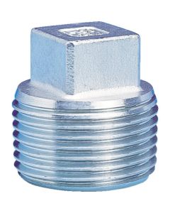 Square Plug (stainless steel)