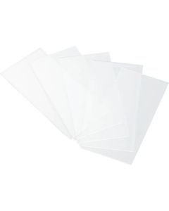 แผ่นปิดพลาสติกใสสำหรับงานเชื่อม (1Pk (กล่อง) = 20 ชิ้น)