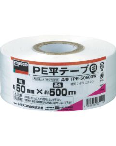 เทป PE 50mm x 500m สีขาว
