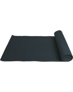 แผ่นยาง PVC 6 x 1730mm สีดำ