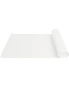 แผ่นยาง PVC 6 x 1730mm สีขาว