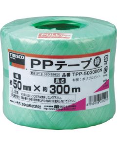 เทปพีพี กว้าง 50มม. x ยาว 300ม. สีเขียว