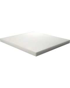 POM จาน TS เกรด 15T x 500 x 1000 สีขาว