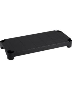 แผ่นชั้นวางของพลาสติก 800 x 350 Black