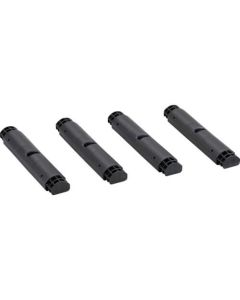 ขาตั้งชั้นวางของพลาสติก 372mm Black