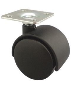 Plate type Dual Wheel Caster