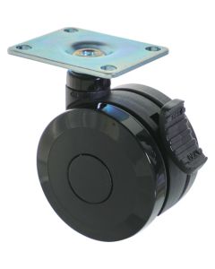 Plate type Dual Wheel Caster