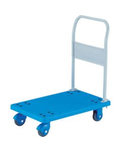 Resin Platform Truck Gran Cart Silent Fixing Handle Type