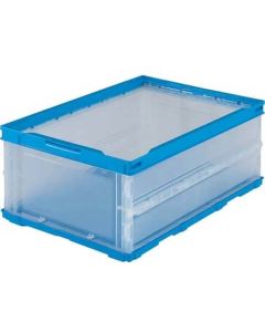 กล่องพลาสติกพับได้ ไม่มีฝา 30L Translucent