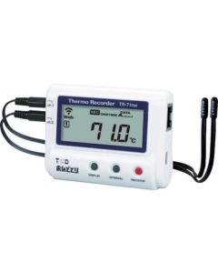 เครื่องบันทึกอุณหภูมิ การเชื่อมต่อ USB ที่รองรับระบบคลาวด์ ชนิด 2 ช่อง