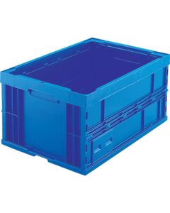 กล่องพลาสติกพับได้ ไม่มีฝา 75L Dark Blue