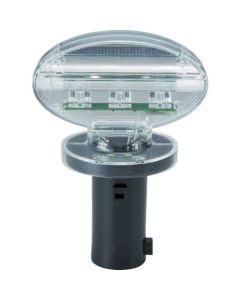 โครงสร้าง LED พลังงานแสงอาทิตย์สีฟ้าอ่อน