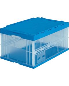 กล่องพลาสติกพับได้ มีฝา 75L Translucent