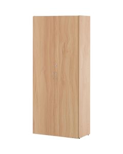 Wooden double-door library