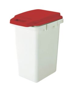 ถังบรรจุด้วยมือข้างเดียว 45L สีแดง