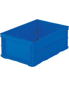 กล่องพลาสติกพับได้ ไม่มีฝา 30L Dark Blue