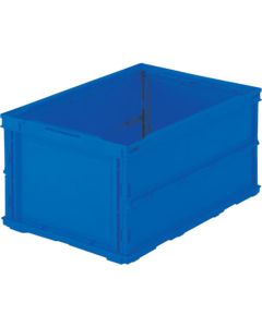 กล่องพลาสติกพับได้ ไม่มีฝา 40L Dark Blue