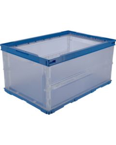 กล่องพลาสติกพับได้ ไม่มีฝา 40L Translucent