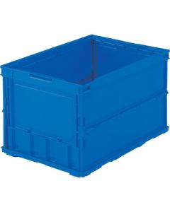 กล่องพลาสติกพับได้ ไม่มีฝา 50L Dark Blue