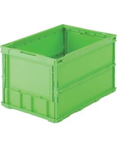 กล่องพลาสติกพับได้ ไม่มีฝา 50L Green
