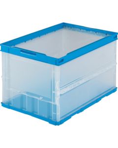 กล่องพลาสติกพับได้ ไม่มีฝา 50L Translucent