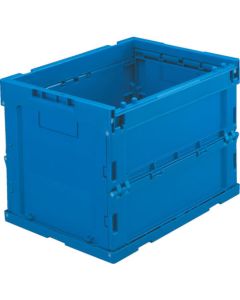 กล่องพลาสติกพับได้ ไม่มีฝ้า 20L Dark Blue