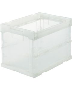 กล่องพลาสติกพับได้ SKELCON 20L ไม่มีฝ้า Transparent