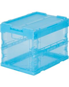 กล่องพลาสติกพับได้ SKELCON 20L Transparent Blue