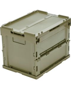 α Foldable Container มีฝา 20L Olive Drab