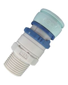 รูเรซิ่น เกลียวตัวเมีย ติดตั้งด้านข้าง Rc (PT) 1/2 รูเรซิ่น