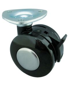 Plate type Dual Wheel Caster