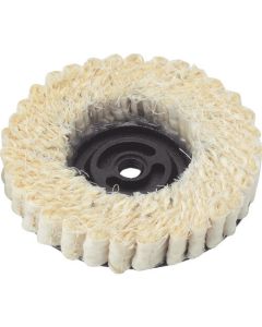 Sisal disc ชนิดเกลียวใน Φ100 สำหรับการเก็บผิวกึ่งละเอียด 5 ชิ้น