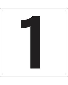 Display Board (number/white)