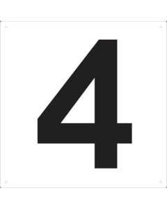 Display Board (number/white)