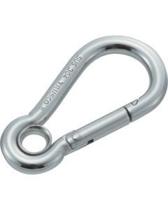 Stainless Steel Spring Hook with Gromment ถุงละ 1 อัน